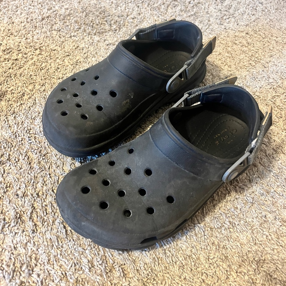 CROCS Kids Black Shoes